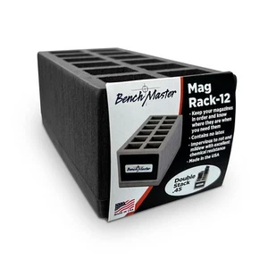 .45 Caliber Double Stack Magazine Rack, Holds up to 12 Magazines, Mag Organiz... - Picture 1 of 6