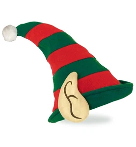 Hut Elfen Wichtel mit Ohren und Bommel Weihnachten Nikolaus Karneval Fasching - Picture 1 of 2