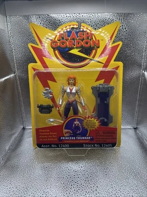 Figura de acción Playmates Flash Gordon Princesa Thundar Juguete Nuevo Raro 1996 Sellado Foto 1 de 2