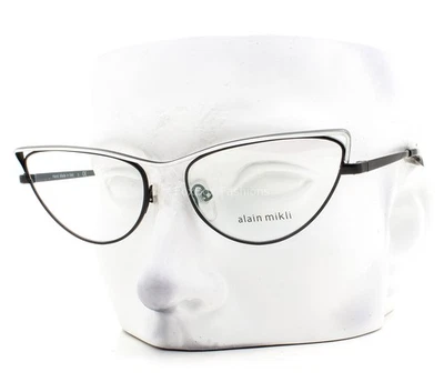 Очки Alain Mikli Devore A02038 005 матовые белые черные 54 мм без чехла - Изображение 1 из 4
