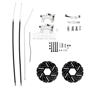 RC Vorderrad Seilzug Bremsanlage Set für 1/5 HPI Baja 5B 5T SS 5SC ROVAN KM - Bild 1 von 12