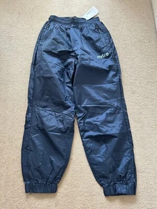 Mitre Youth Marsden Navy Waterproof Bottoms - BNWT -Waist 26/28-RRP £27 - Picture 1 of 4