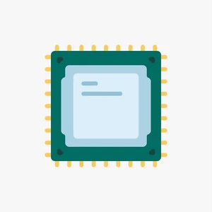CL-GD5424-80QC-C 81462-276CR 9736 T CIRRUS LOGIC GRAPHIC PROCESSOR CHIP FOR SUR - Picture 1 of 1