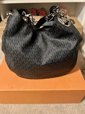 Michael Michael Kors Fulton black Large shoulder Tote - Image 1 of 4