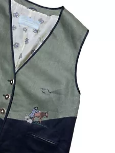 Traditional Men’s Vest Mode aus Salzburg by h. moser Austria Size: 44 - Picture 1 of 13