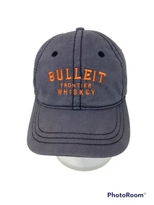 Cappello da baseball Bulleit Frontier Whisky berretto regolabile strapback vestibilità rilassata grigio - Foto 1 di 5