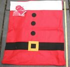 JUMBO CHRISTMAS SANTA SACK Stocking Bag 60 x 50cm. Personalised Name letters