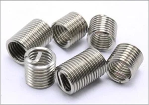 100Pcs 3/8-24 X 3D insert length helicoil Stainless Steel Screw Thread insert - Picture 1 of 3