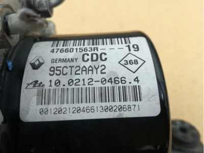 Renault Megane 3 Scenic III ABS Blocco Idraulico Centralina 476601563R - Image 1 of 3