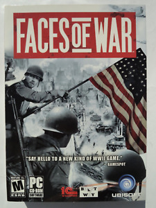 Faces of War PC Spiel Ubisoft Zweiter Weltkrieg RTS Shooter Panzer Kriegszeit CD ROM NEU VERSIEGELT