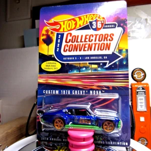 HOTWHEELS..36TH COLLECTORS CONVENTION..CUSTOM '70 CHEVY NOVA..#769/4000..w/PATCH - Picture 1 of 5