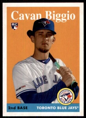 2019 Topps RC Rookie Cavan Biggio Toronto Blue Jays #27 - Image 1 of 2