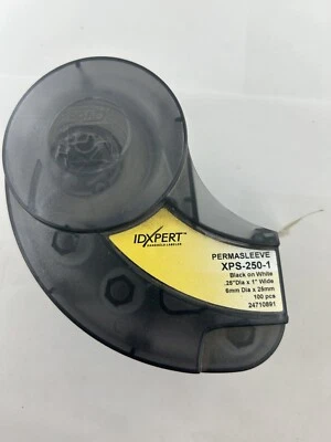Brady IDXPERT XPS-250-1 Black on White Label Cartridge - Image 1 of 2