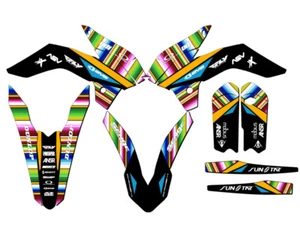 2015-2017 SX 85 SERAPE Black Senge Graphics Kit Compatible with KTM - Bild 1 von 10