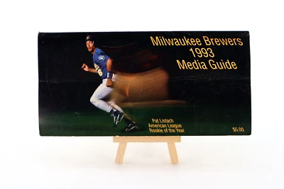 Guía de medios de béisbol MLB Milwaukee Brewers 1993 Foto 1 de 4