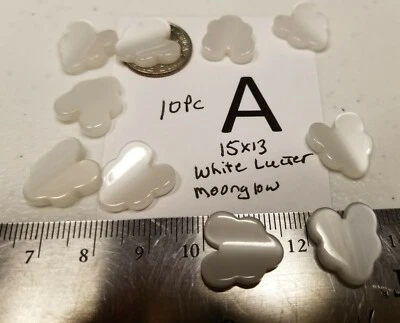 Termoestable Moonglow de colección años 50 hoja corazón cabinas de plástico joyería reparación artesanía # 105 Foto 1 de 2