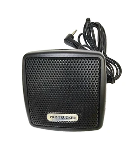 Pro Trucker 2.75" Wedge Style External Speaker- Black - 6 Watt Power Rating - Picture 1 of 4