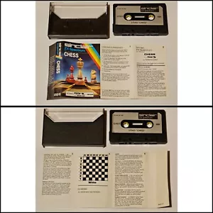 ZX SPECTRUM GAME CHESS BY PSION - SILVER LABEL - TESTED - GWO - Picture 1 of 3