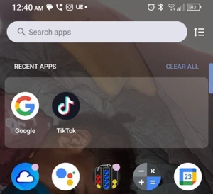 TikTok Phone VX5500 - 44 MB - Black (Unlocked Verizon) - Picture 1 of 1