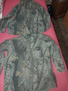 2 Spartan Outdoors Camo Button up XL Hunting Shirts - Picture 1 of 7
