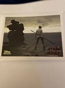 Star Wars 2018 Disney Movie Club The Last Jedi Lithograph with Envelope - Picture 1 of 1