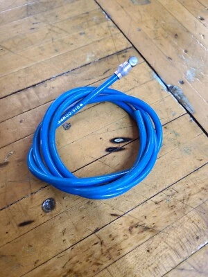 NOS Dia Compe Blue Brake Cable Housing 1983 Old school BMX Freestyle Japan Dated - Image 1 of 4