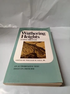 WUTHERING HEIGHTS-EMILY BRONTE-NORTON CRITICAL ED 1ST 1963 TEXT/ESSAYS/REVIEW NF - Picture 1 of 13