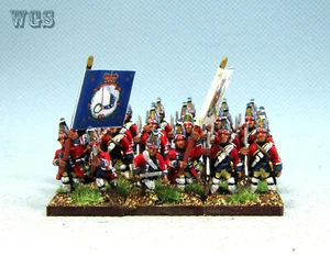 15mm SYW Seven Years War WGS Painted Hanoverian Ledebour Infantry Grenadier HA4 - Picture 1 of 5