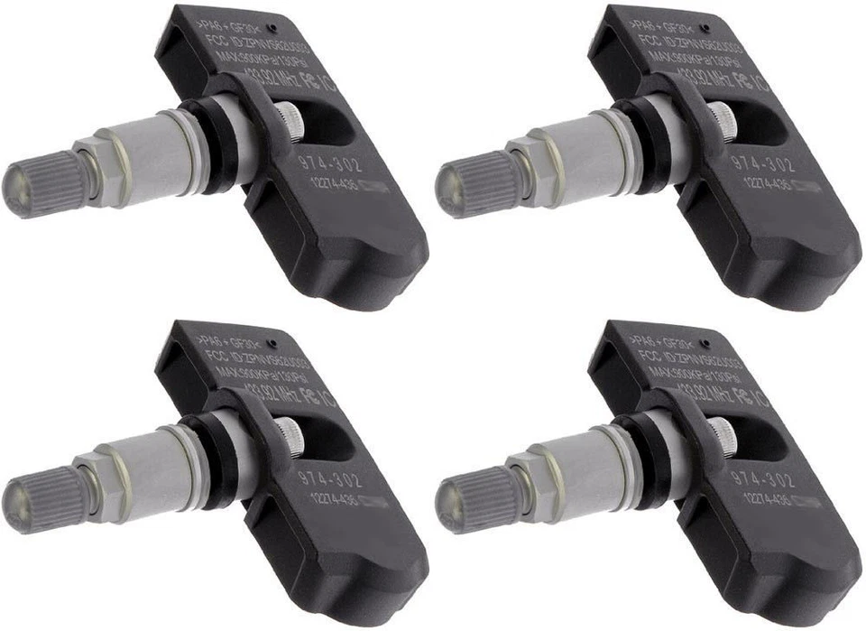 Saab 2008 2009 2010 2011 9-3 9-3x 9-5 TPMS Sensor Set 13227143 433 mhz Foto 1 de 1