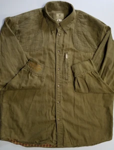 Beretta Knopfleiste oliv Canvas gefüttert Feld Jagd Schießen Utility Jacke XL - Bild 1 von 20