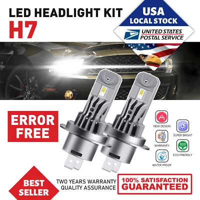 Kit de bombillas LED H7 CANbus haz alto/bajo para Volkswagen Touareg 2004-2010 Foto 1 de 4