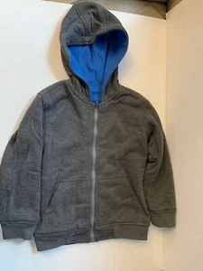 Blue & Grey 2 Sided Jacket for Toddler Boys Size 8s - Picture 1 of 3