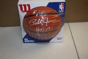 BOBBY JONES #24 SIGNED Wilson BASKETBALL Denver Nuggets HOF Beckett COA RARE - Picture 1 of 2
