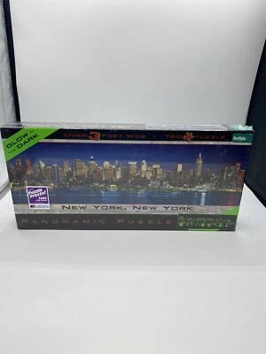 New York New York Panoramic 750 Pieces Puzzle Over 3 Feet Wide New Made in USA - Image 1 of 4