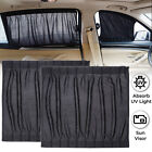 2pcs Car Side Window Sunshade Car Privacy Curtains Car UV Protector Foldable