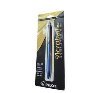 Pilot Acroball 1000 Premium Ballpoint Pen, Fine 0.7mm, Pack of 1, Black Color - Picture 1 of 4