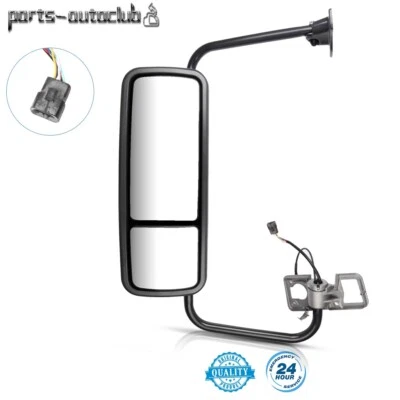 Driver Left Side Chrome Truck Mirror For 2004-2018 Freightliner Century/Columbia — 第 1/4 张图片