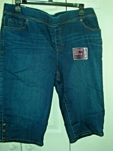 Ladies Denim Skimmer Jeans Size 18W G.  Vanderbilt New - Picture 1 of 2
