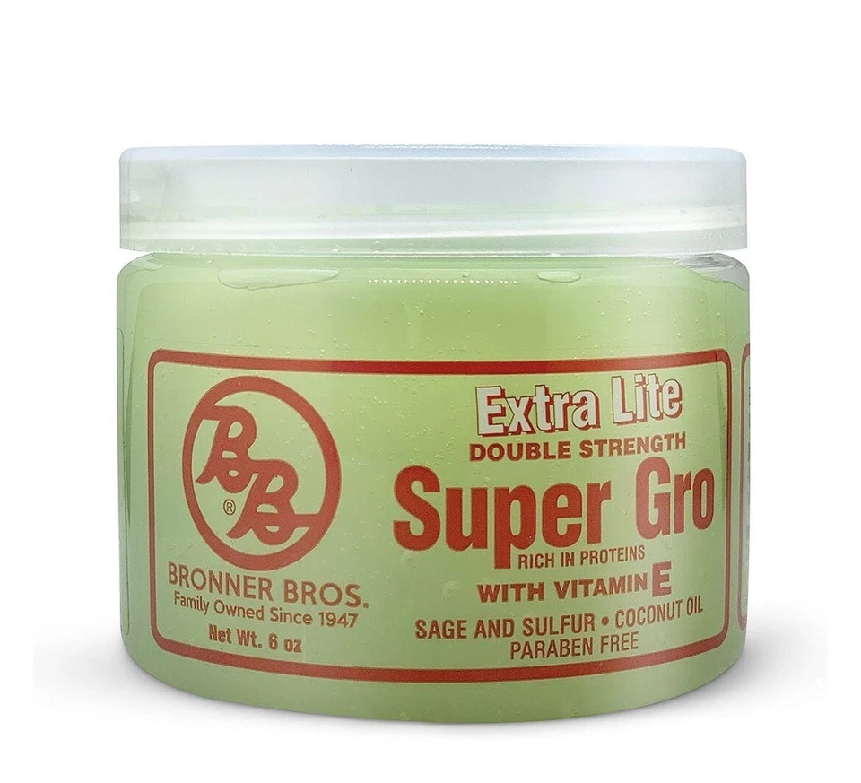 Bronner Brothers Extra Lite Double Strength Super Gro with Vitamin E, 6 Oz - Image 1 of 1