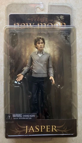 NECA Twilight Saga New Moon Jasper Cullen 7" Action Figure 2009 NEW Cover