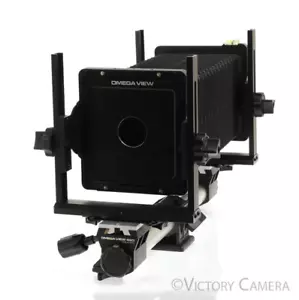 Omega View 45D Großformat 4x5 Schienenkamera mit drehbarer Rückseite [SEHR GUTER ZUSTAND] - Bild 1 von 7