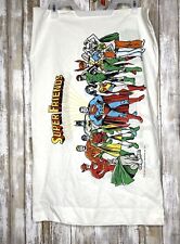 Vintage 1976 SUPER FRIENDS Pillowcase Justice League DC Comics