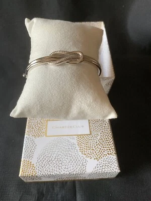 PULSEIRA DE NÓ BANHADA A PRATA PROGRAMAS NÚCLEO PRATA CLUBE CHARTER - Imagem 1 de 2