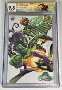 Amazing Spider-Man 800 CGC 9.8 Cubierta E Etiqueta Personalizada - Firmado por J Scott Campbell - Imagen 1 de 4