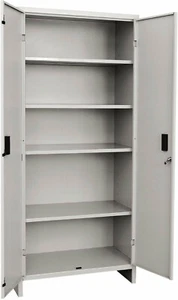 Armario Gabinete Tuttipiani Metal 2 Puertas CM 40x100x180h 4 Estantería 462 c2 - Imagen 1 de 1