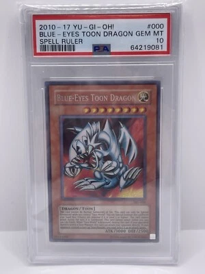 💎Blue Eyes Toon Dragon SRL-000 PSA 10 GEM-MT💎 - Image 1 of 2