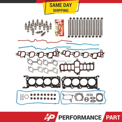 Juego de juntas de cabeza de pernos elevadores para Ford E150 Econoline F150 V8 2000 4,6 ROMEO Foto 1 de 4