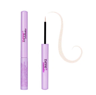 Neve Cosmetics Liner Shake LASER salmone trasparente argento rosa e platino 2 ml - Immagine 1 di 4