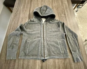 Country Road Jumper Cropped Women’s Size XL Grey Zip Up Hoodie GUC - Picture 1 of 16
