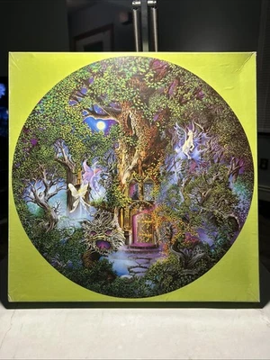 500 Pc 20" Round Jigsaw Puzzle - FOXFIRE by Kirwan 1982 - Image 1 of 4